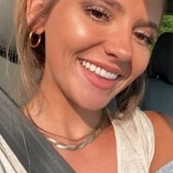 Twisted Braided Sterling Silver Herringbone Flat Snake Choker Necklace - Picture 5 of 10